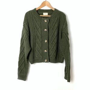 Jackson Rowe Shelly Cable Knit Cardigan